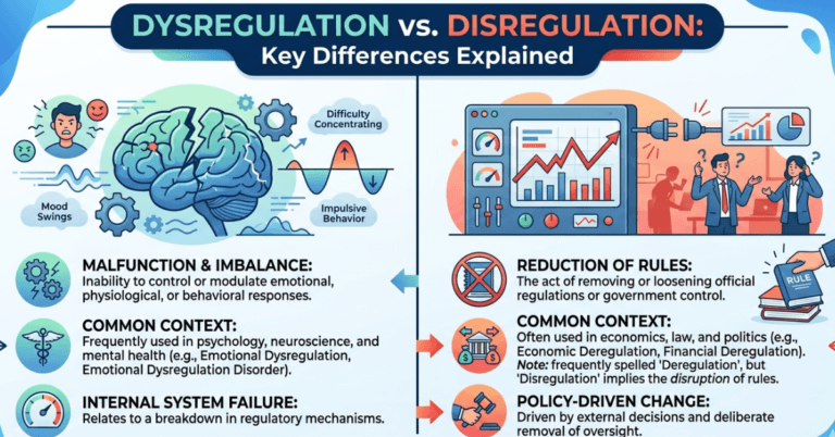Dysregulation vs Disregulation: Key Differences Explained