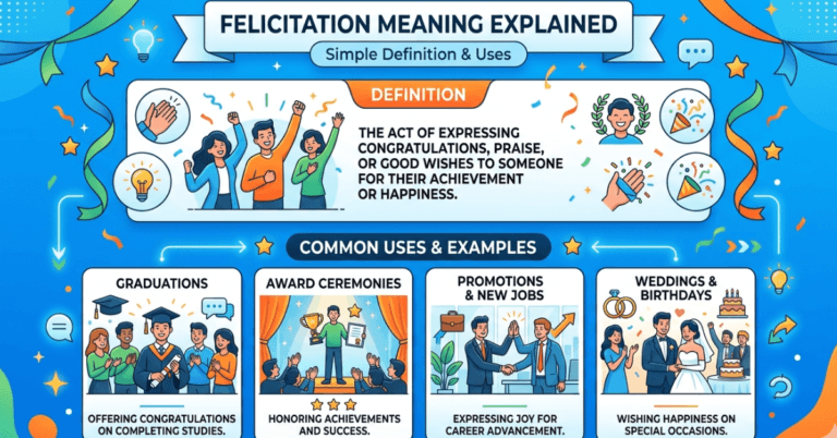 Felicitation Meaning Explained: Simple Definition & Uses