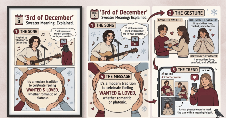 3rd of December Sweater Meaning Explained