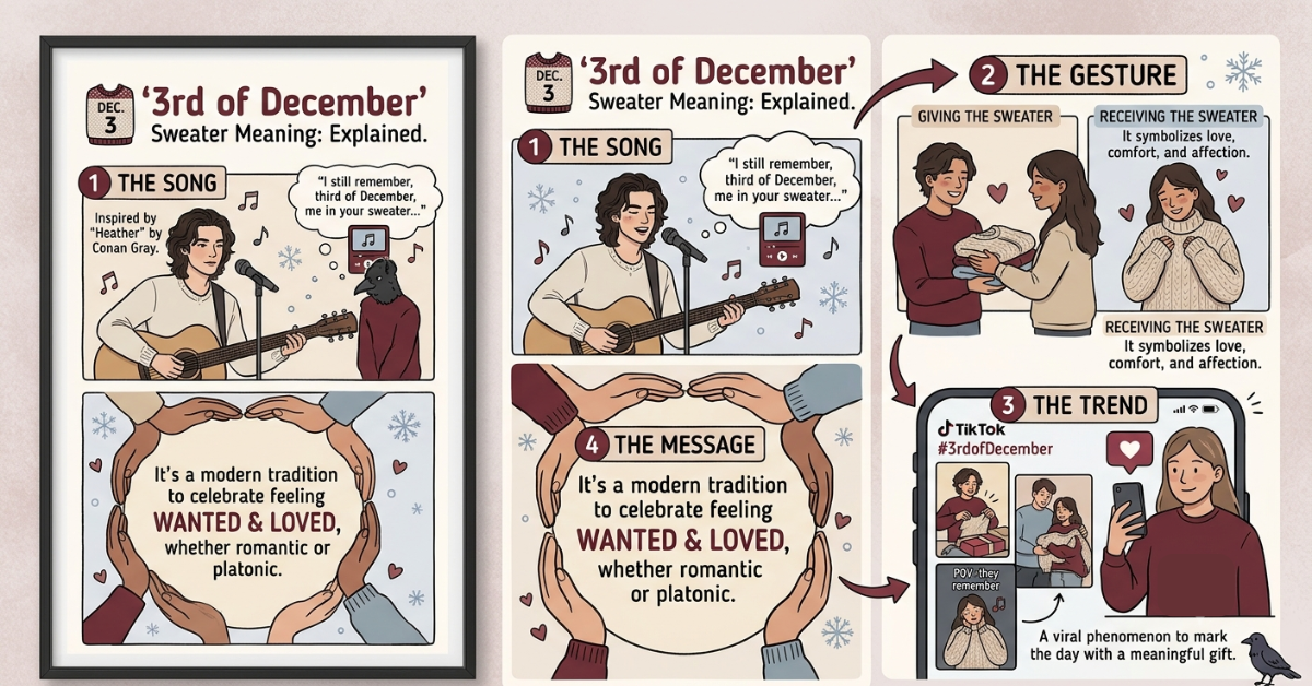 3rd of December Sweater Meaning Explained