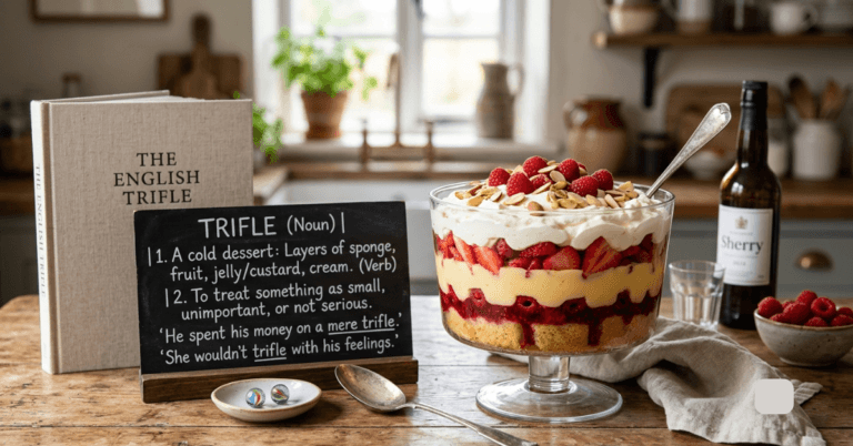 Trifle Meaning: Definition, Usage, and Examples