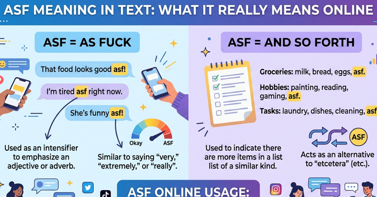 ASF Meaning in Text: What It Really Means Online