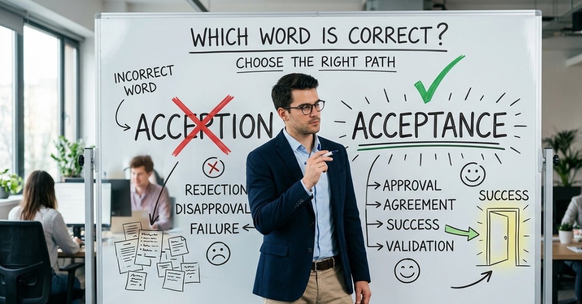 Acception or Exception: Which Word Is Correct?