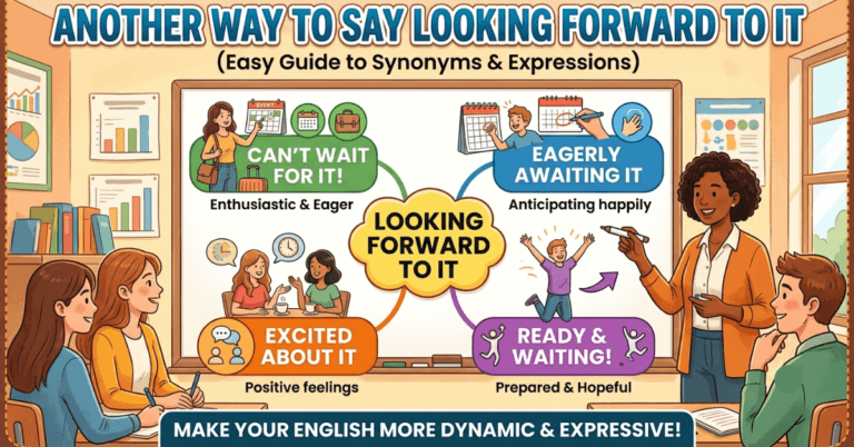 Another Way to Say Looking Forward to It (Easy Guide)