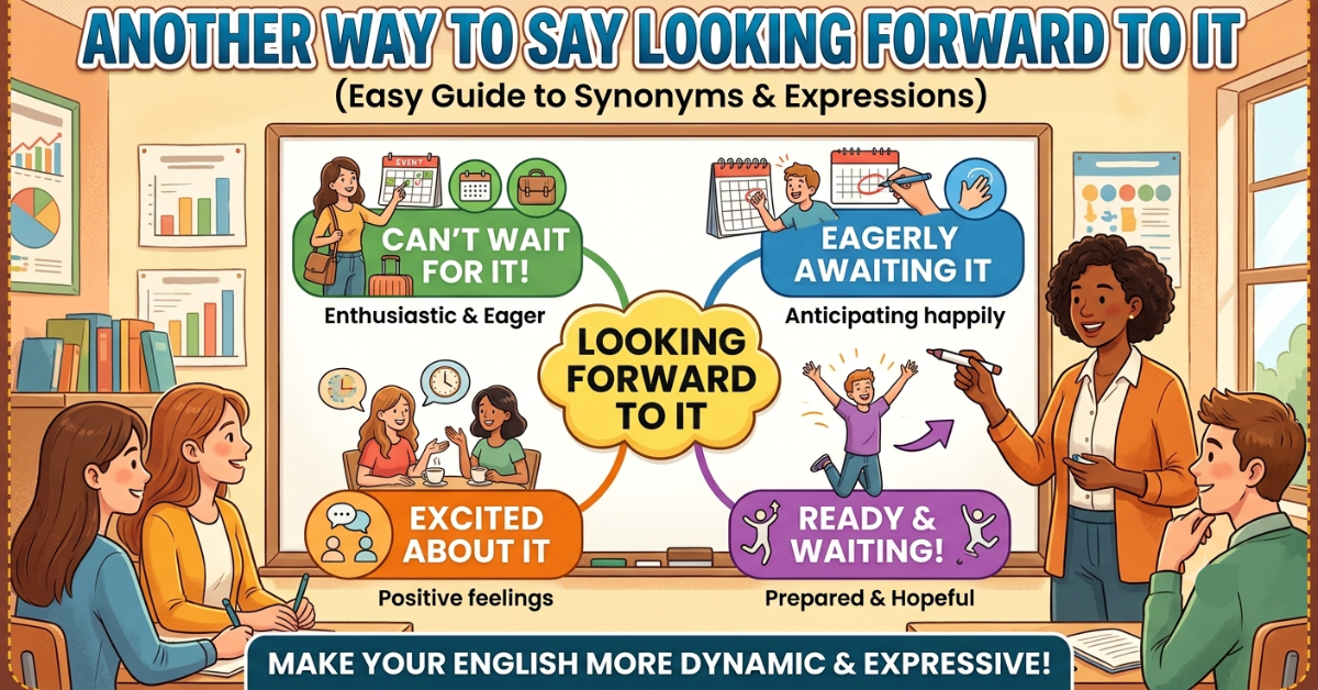 Another Way to Say Looking Forward to It (Easy Guide)
