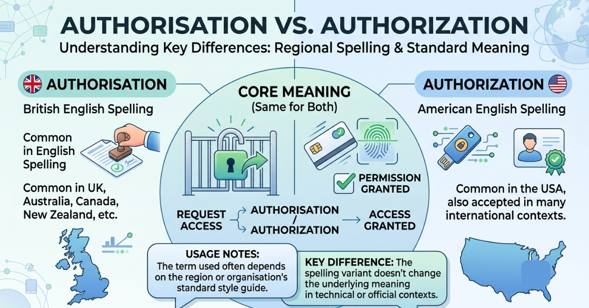 Authorisation vs Authorization: Key Differences Explained