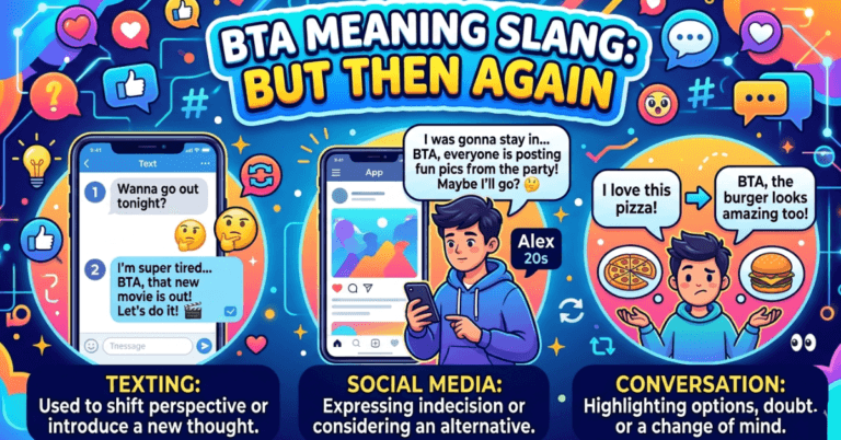 BTA Meaning Slang: What It Means in Texts and Social Media