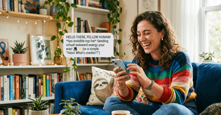 Funny Ways to Say Hello Over Text That Make You Stand Out