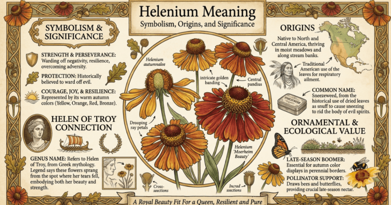 Helenium Meaning: Symbolism, Origins, and Significance