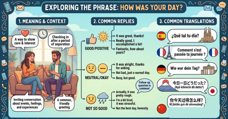 How Was Your Day? Meaning, Replies & Translations