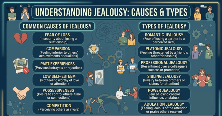 Jealousy Meaning Explained: Causes & Types