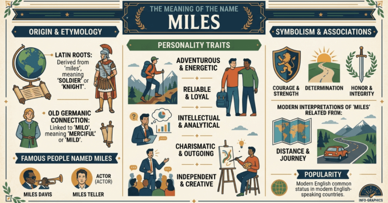 Miles Name Meaning: Origin, Personality & Symbolism