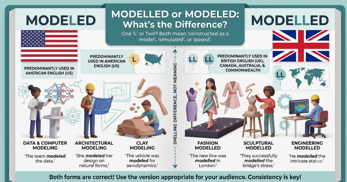 Modelled or Modeled: What’s the Difference?