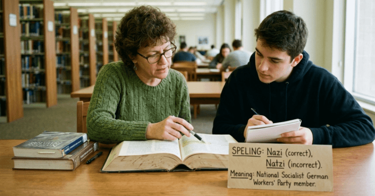 Natzi or Nazi: Correct Spelling & Meaning Explained