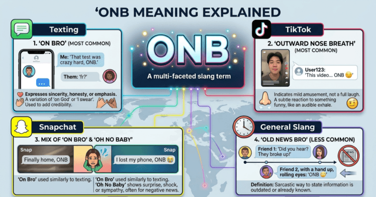 ONB Meaning Explained: Slang, Text, TikTok & Snapchat