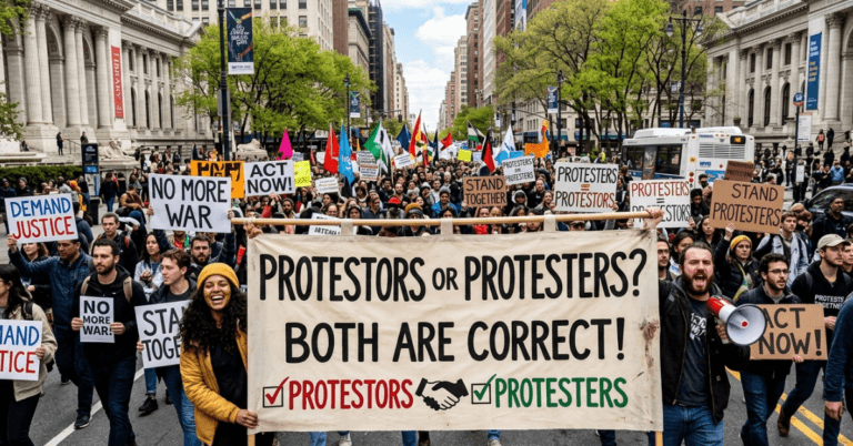 Protestors or Protesters: Which Spelling Is Correct?