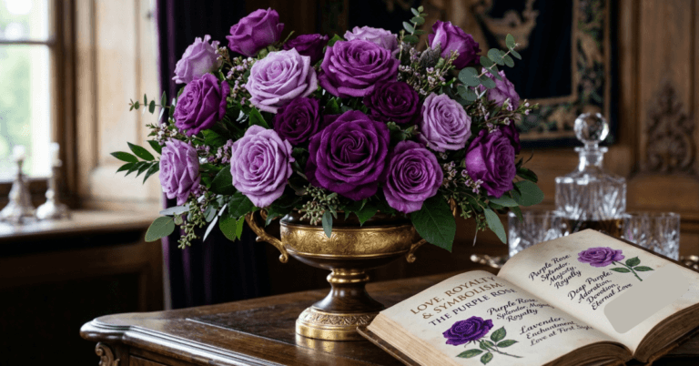 Purple Roses Meaning: Love, Royalty & Symbolism