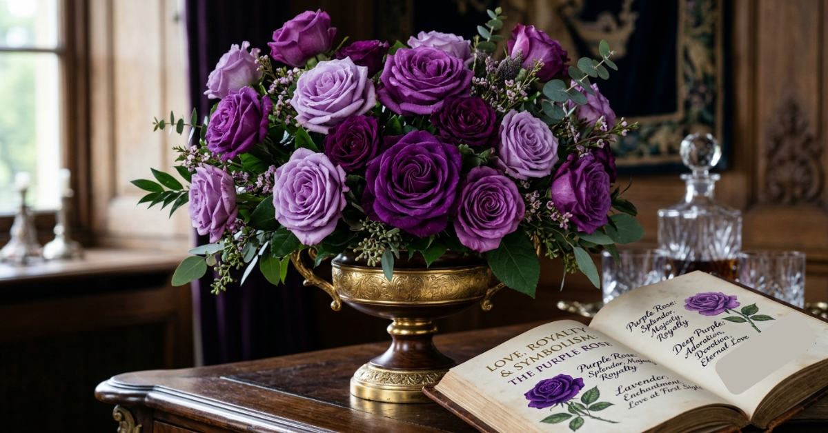 Purple Roses Meaning: Love, Royalty & Symbolism