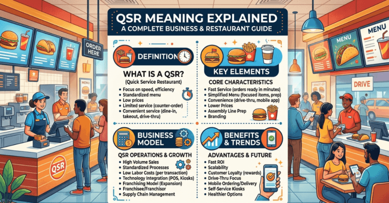 QSR Meaning Explained: Business & Restaurant Guide