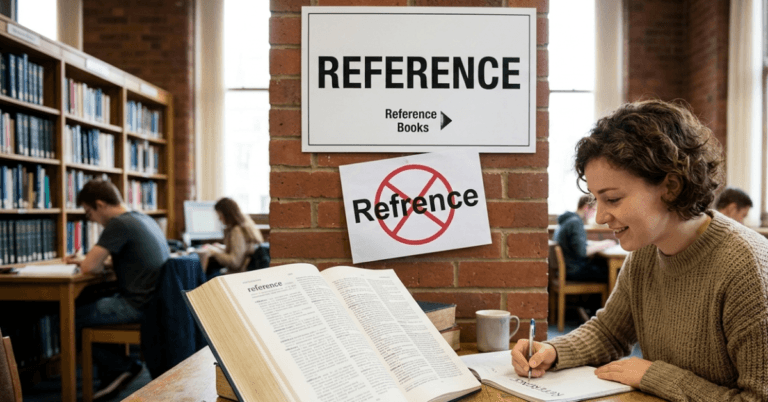 Refrence or Reference: Which Spelling Is Correct?