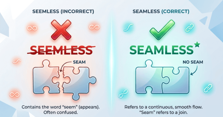 Seemless vs Seamless: Correct Spelling Guide