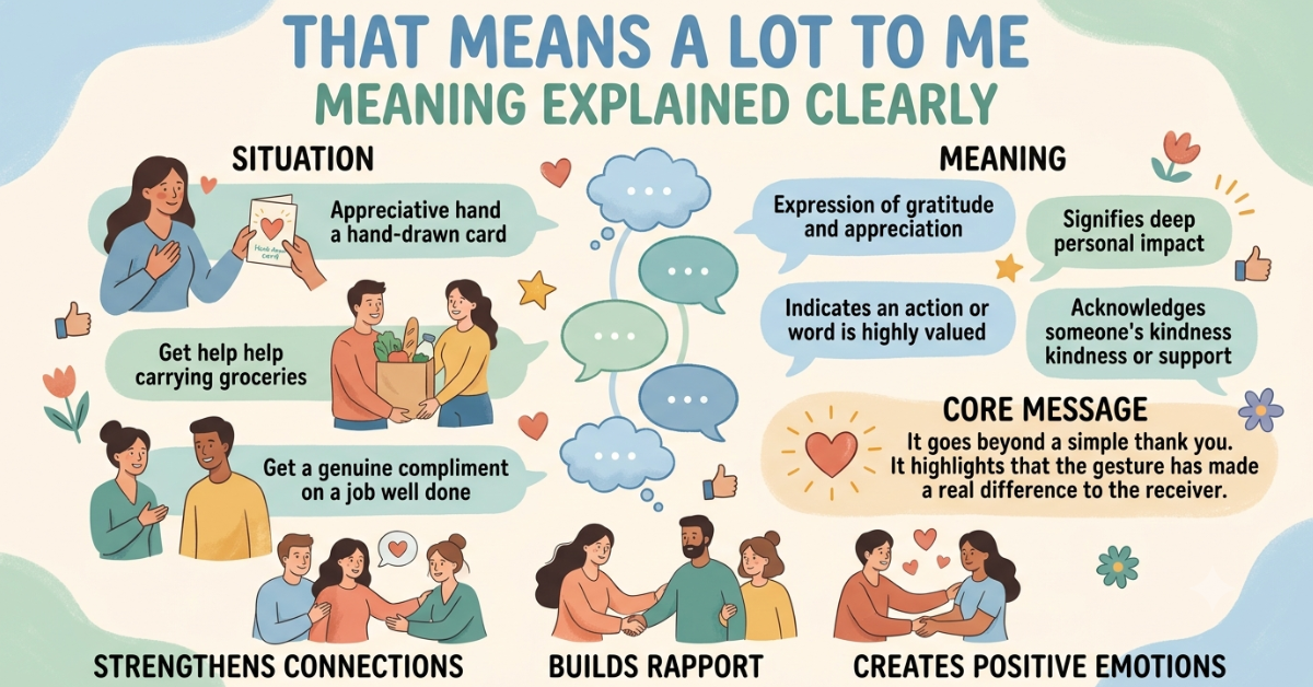 That Means a Lot to Me Meaning Explained Clearly
