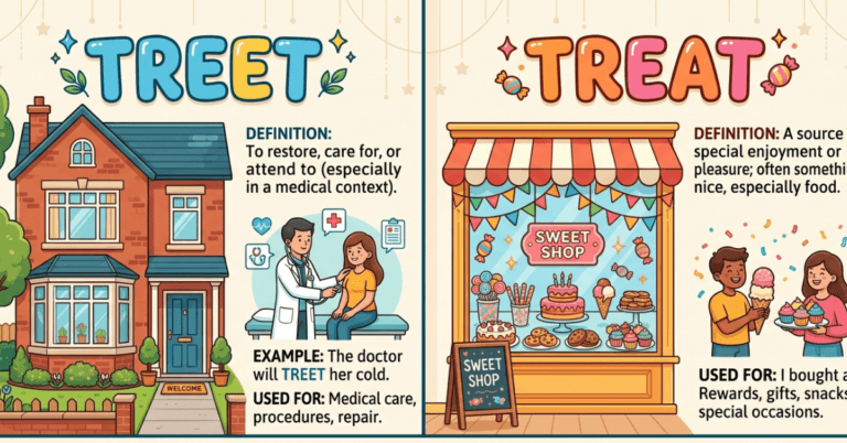 Treet vs Treat: Meaning, Difference & Common Confusion