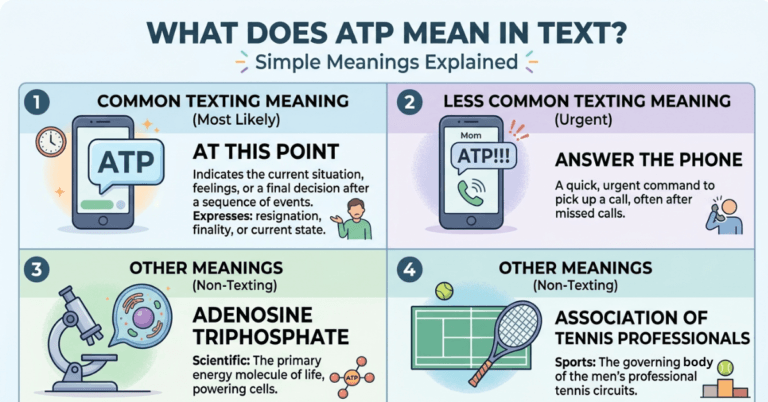 What Does ATP Mean in Text? Simple Meaning Explained
