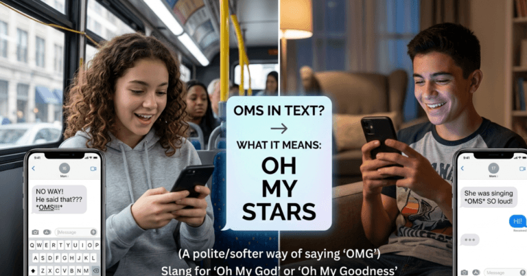 What Does OMS Mean in Text? Slang Meaning Explained