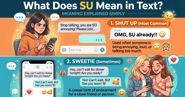 What Does SU Mean in Text? Meaning Explained Simply