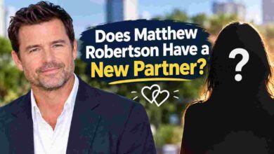 does matthew robertson have a new partner?