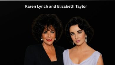 Karen Lynch and Elizabeth Taylor