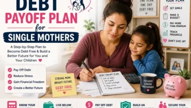 Debt payoff plan for single mothers to reduce debt and achieve financial freedom